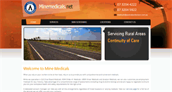 Desktop Screenshot of minemedicals.net